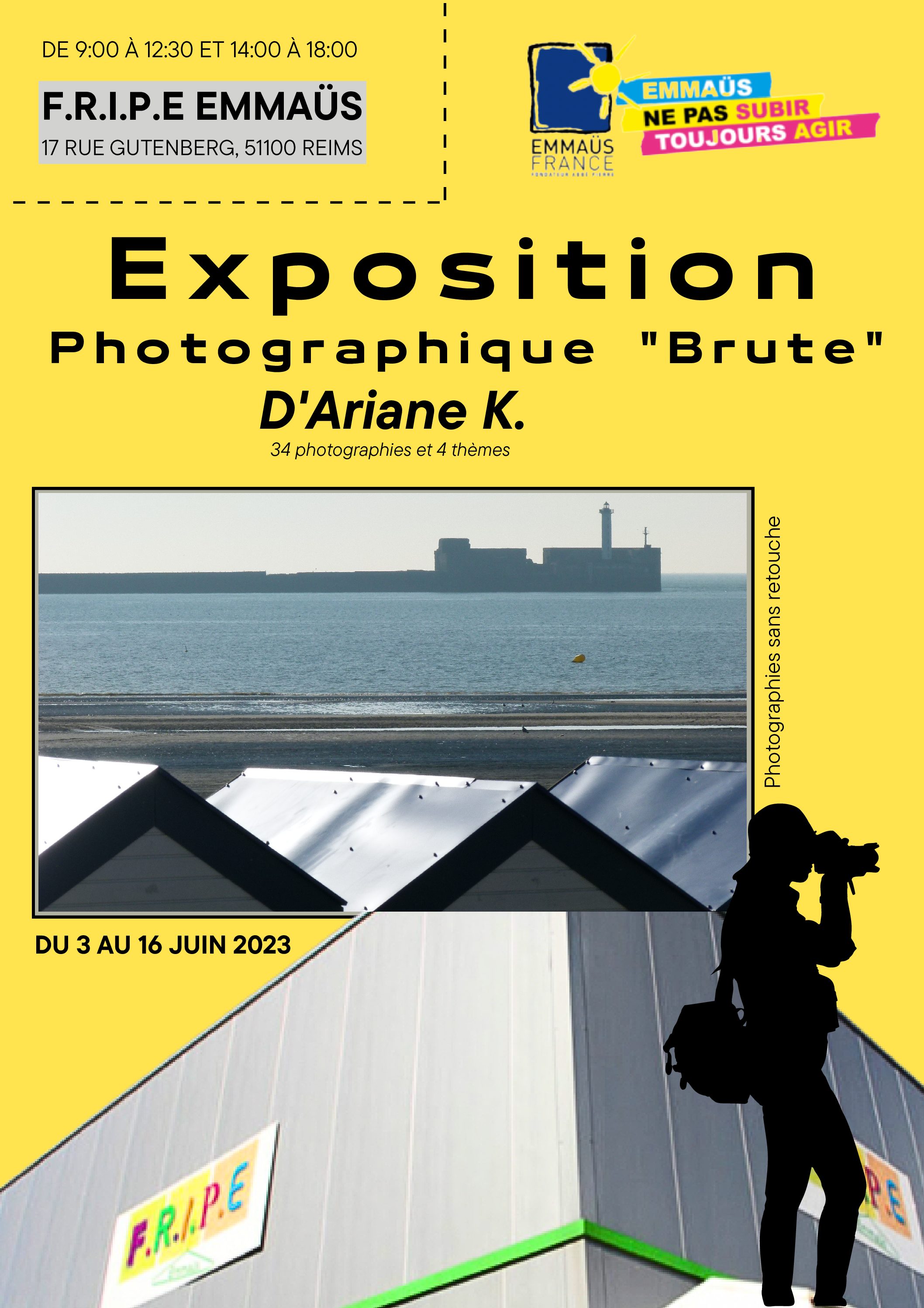 Exposition photographique « BRUTE »